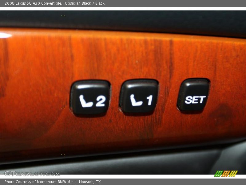 Obsidian Black / Black 2008 Lexus SC 430 Convertible