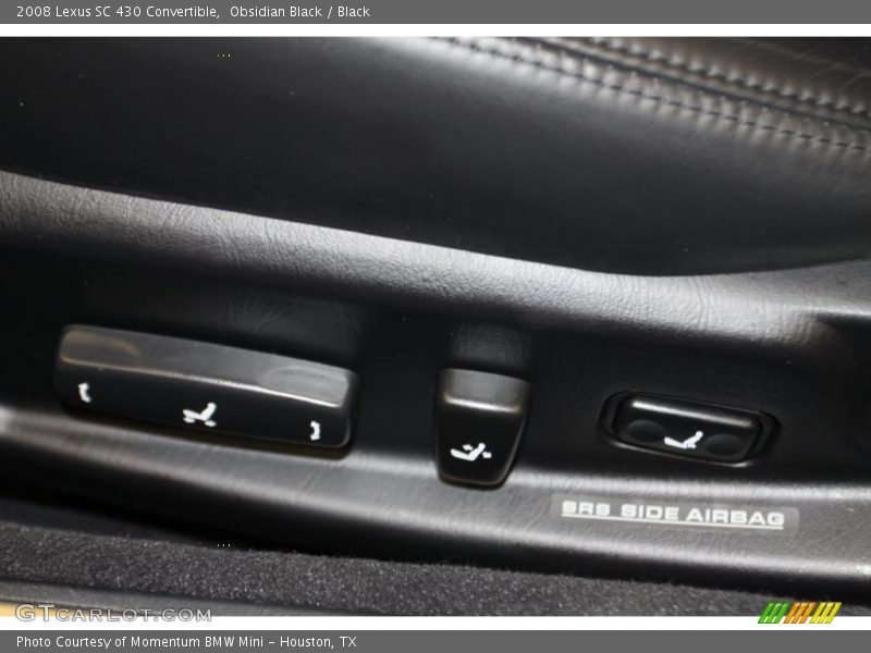 Obsidian Black / Black 2008 Lexus SC 430 Convertible
