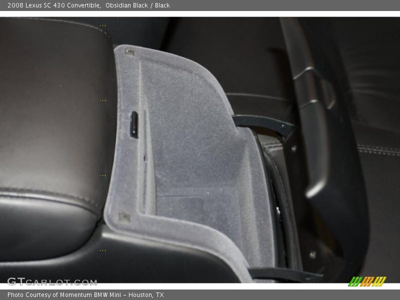 Obsidian Black / Black 2008 Lexus SC 430 Convertible