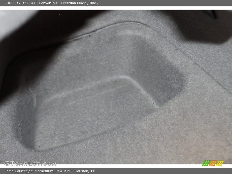 Obsidian Black / Black 2008 Lexus SC 430 Convertible