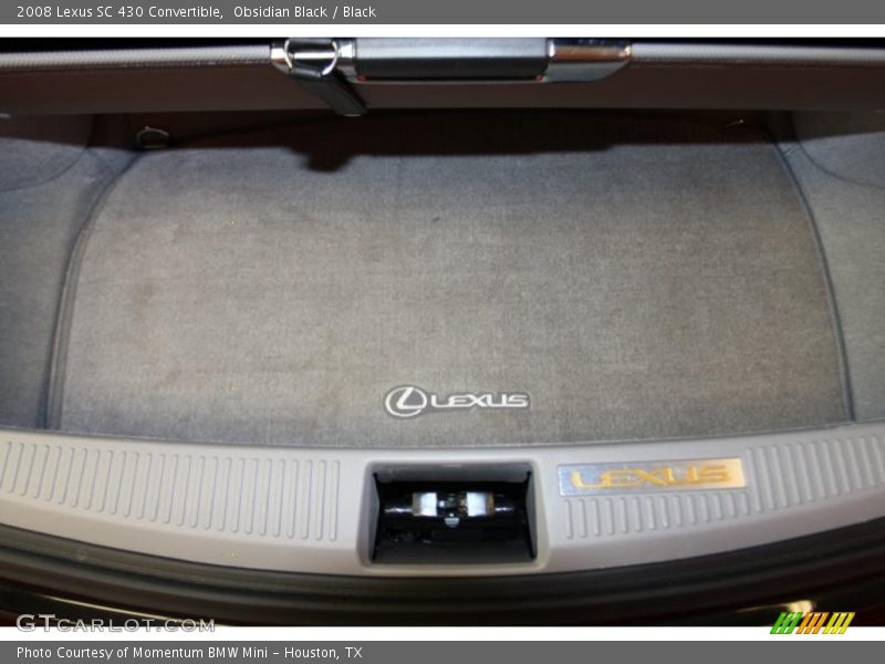 Obsidian Black / Black 2008 Lexus SC 430 Convertible