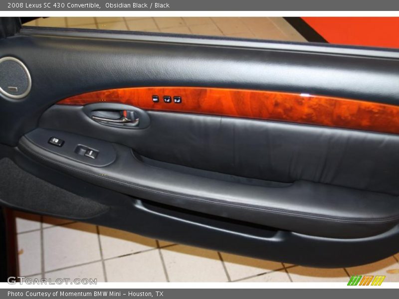 Obsidian Black / Black 2008 Lexus SC 430 Convertible