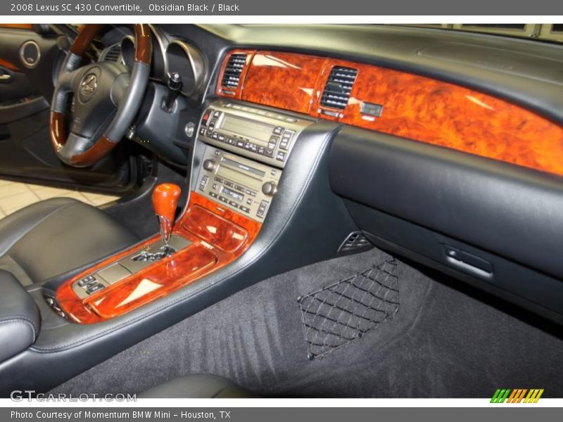 Obsidian Black / Black 2008 Lexus SC 430 Convertible