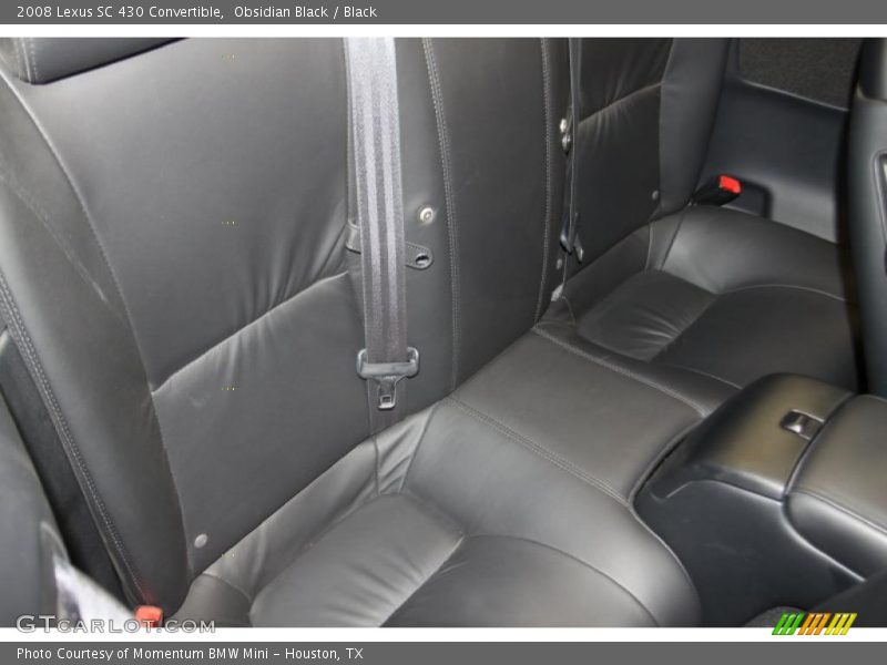 Obsidian Black / Black 2008 Lexus SC 430 Convertible