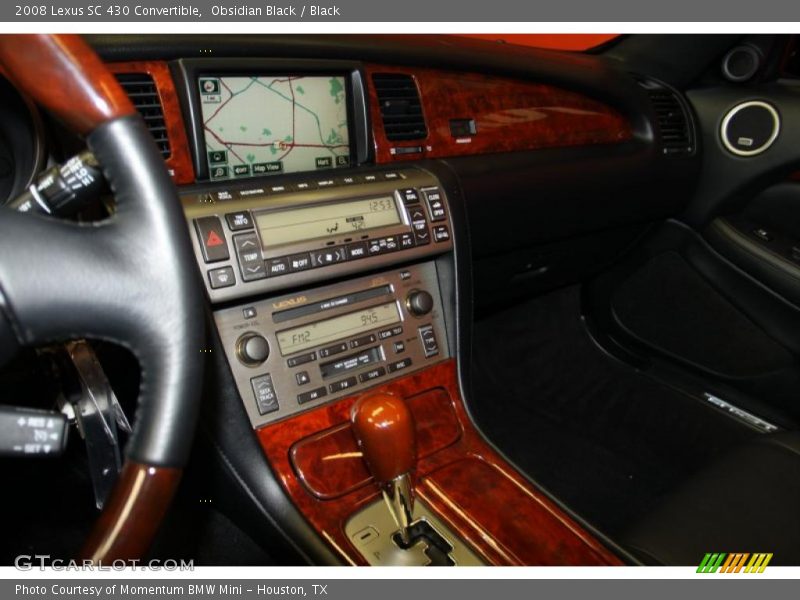 Obsidian Black / Black 2008 Lexus SC 430 Convertible