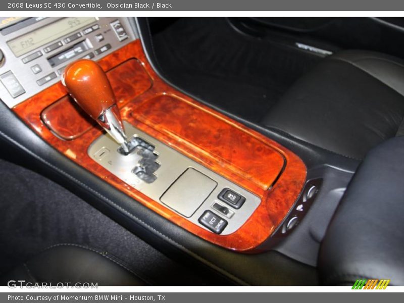  2008 SC 430 Convertible 6 Speed Sequential Shift Automatic Shifter