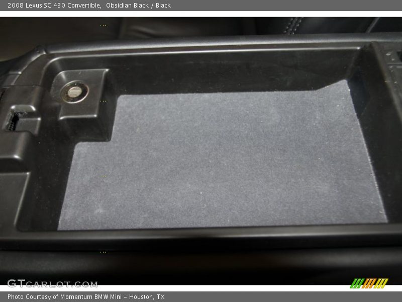 Obsidian Black / Black 2008 Lexus SC 430 Convertible