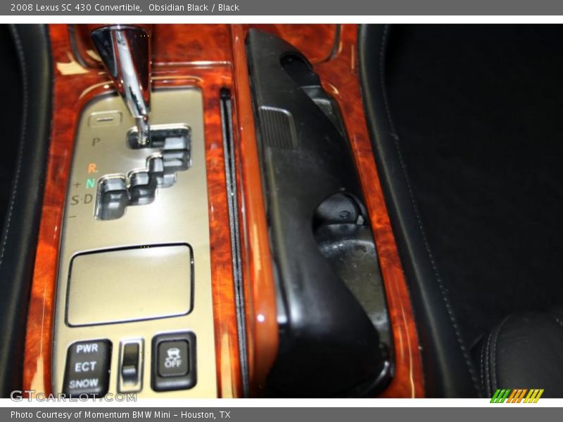 Obsidian Black / Black 2008 Lexus SC 430 Convertible