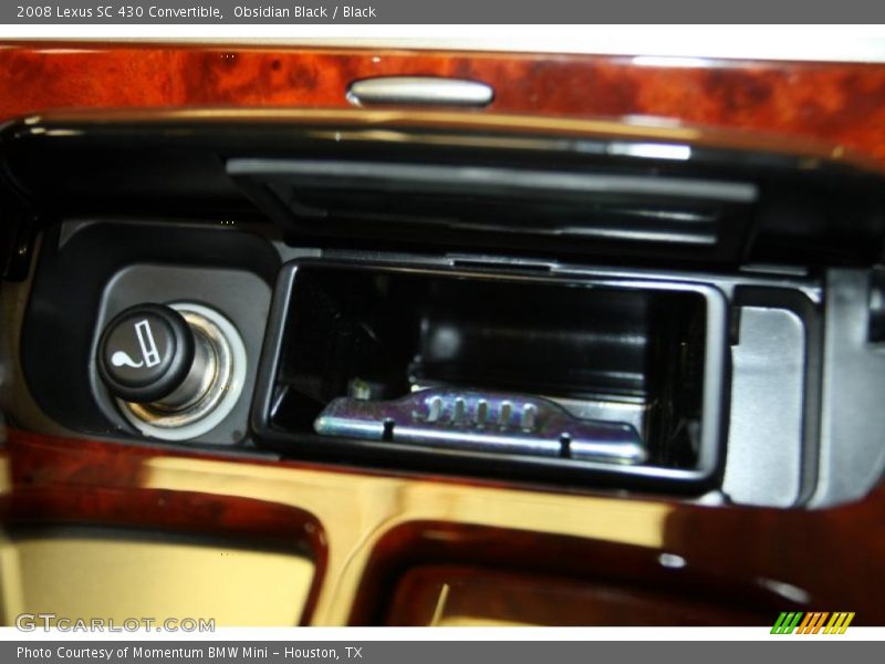 Obsidian Black / Black 2008 Lexus SC 430 Convertible