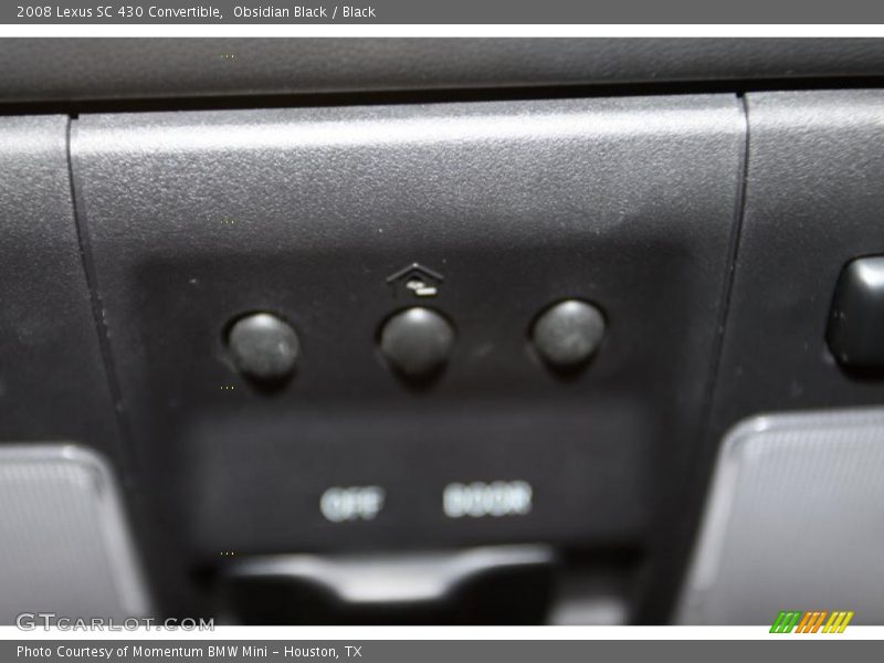 Obsidian Black / Black 2008 Lexus SC 430 Convertible