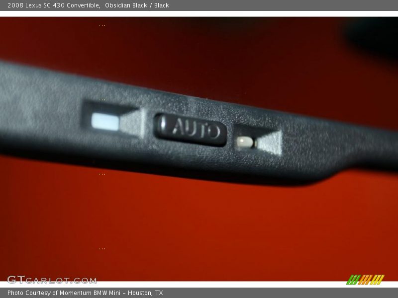 Obsidian Black / Black 2008 Lexus SC 430 Convertible