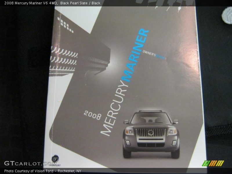 Black Pearl Slate / Black 2008 Mercury Mariner V6 4WD