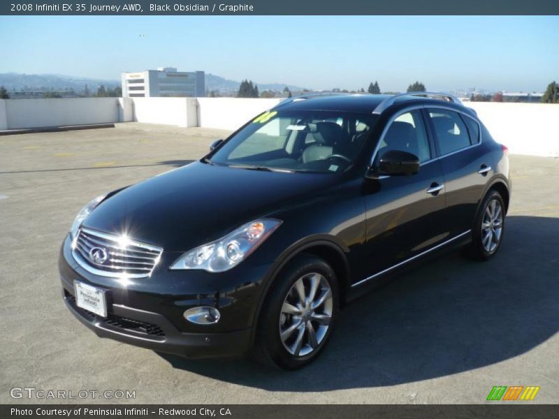 Black Obsidian / Graphite 2008 Infiniti EX 35 Journey AWD