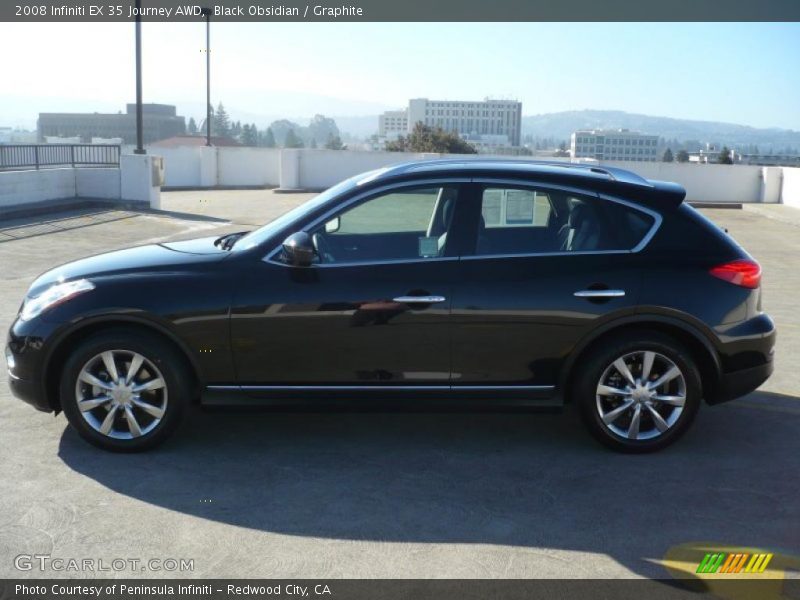 Black Obsidian / Graphite 2008 Infiniti EX 35 Journey AWD