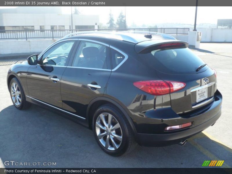Black Obsidian / Graphite 2008 Infiniti EX 35 Journey AWD