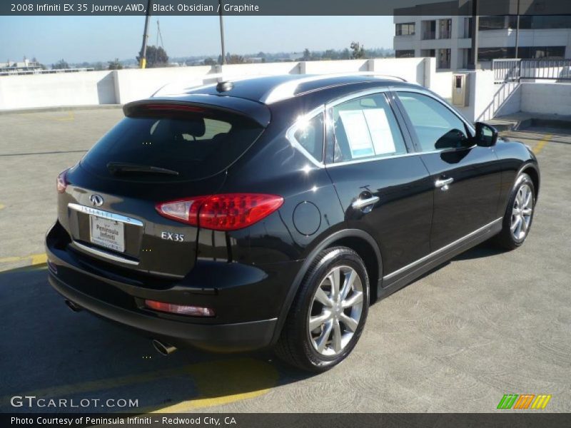 Black Obsidian / Graphite 2008 Infiniti EX 35 Journey AWD