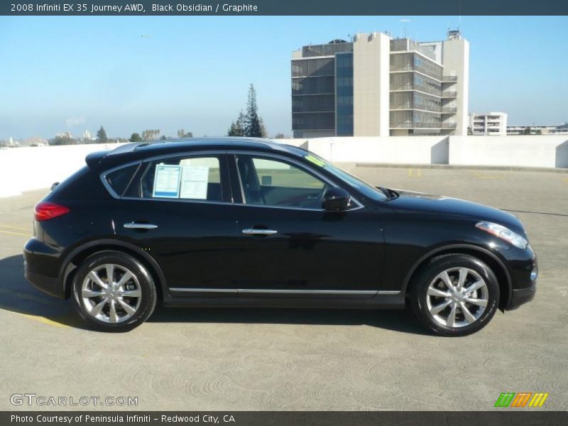 Black Obsidian / Graphite 2008 Infiniti EX 35 Journey AWD