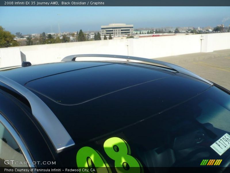 Black Obsidian / Graphite 2008 Infiniti EX 35 Journey AWD