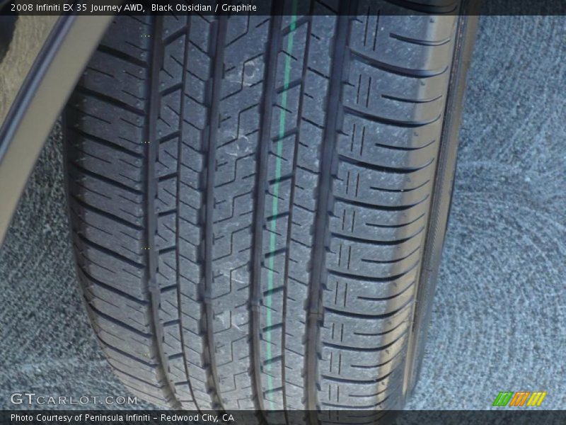 Black Obsidian / Graphite 2008 Infiniti EX 35 Journey AWD
