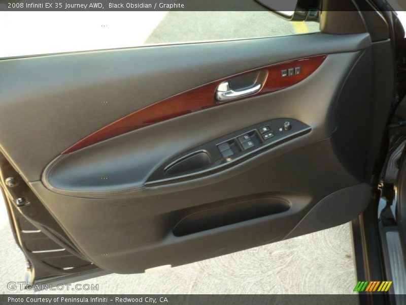 Black Obsidian / Graphite 2008 Infiniti EX 35 Journey AWD