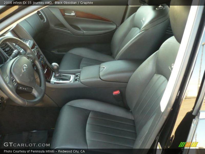 Black Obsidian / Graphite 2008 Infiniti EX 35 Journey AWD