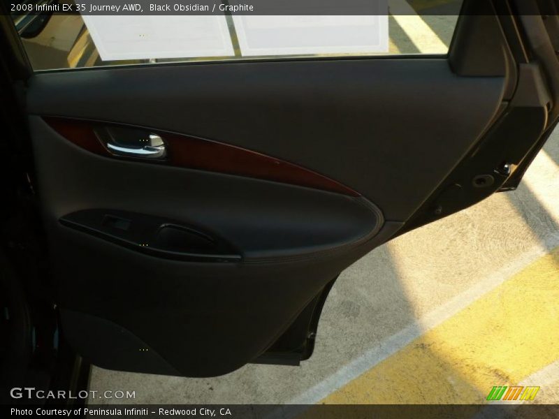 Black Obsidian / Graphite 2008 Infiniti EX 35 Journey AWD