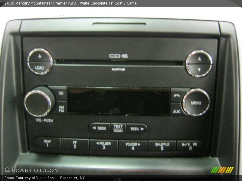 White Chocolate Tri Coat / Camel 2008 Mercury Mountaineer Premier AWD