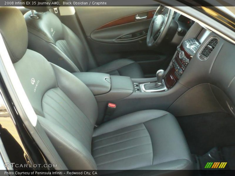Black Obsidian / Graphite 2008 Infiniti EX 35 Journey AWD