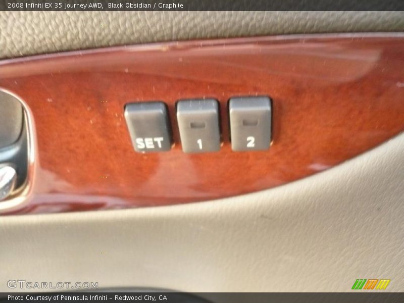 Black Obsidian / Graphite 2008 Infiniti EX 35 Journey AWD