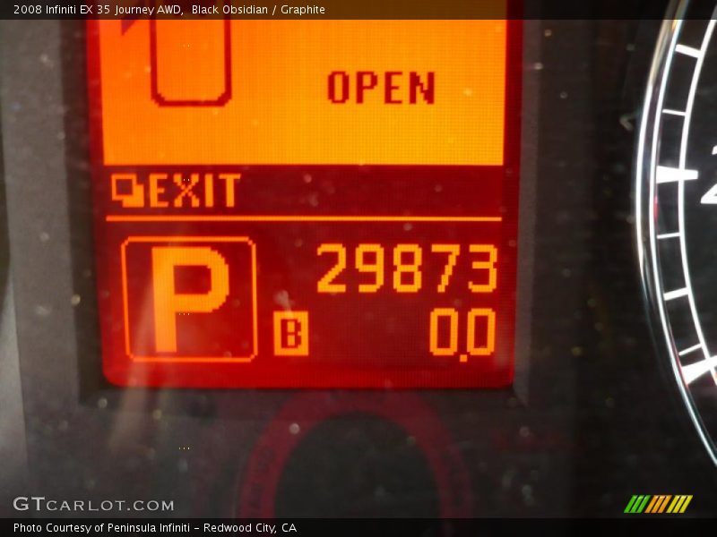 Black Obsidian / Graphite 2008 Infiniti EX 35 Journey AWD