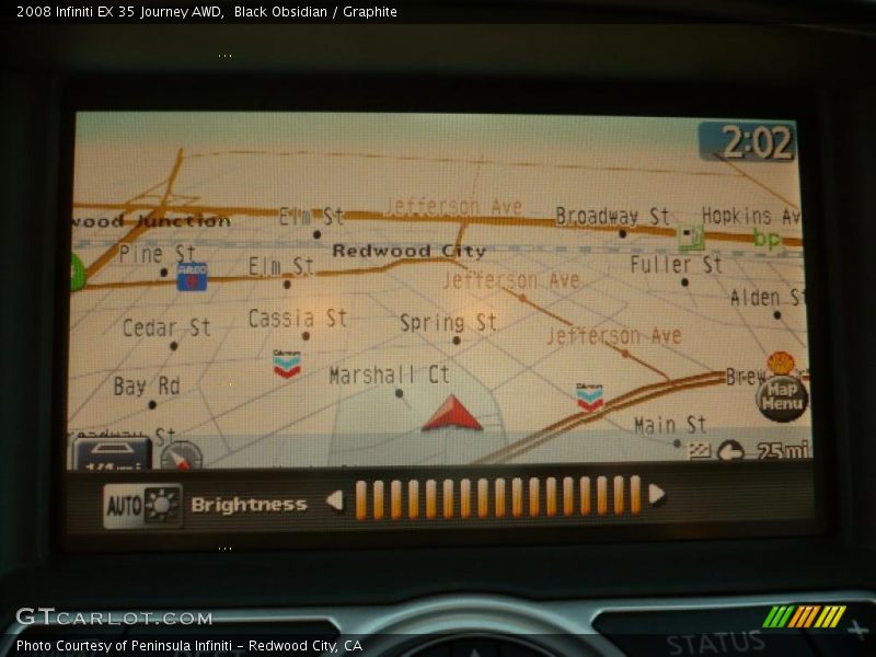 Black Obsidian / Graphite 2008 Infiniti EX 35 Journey AWD