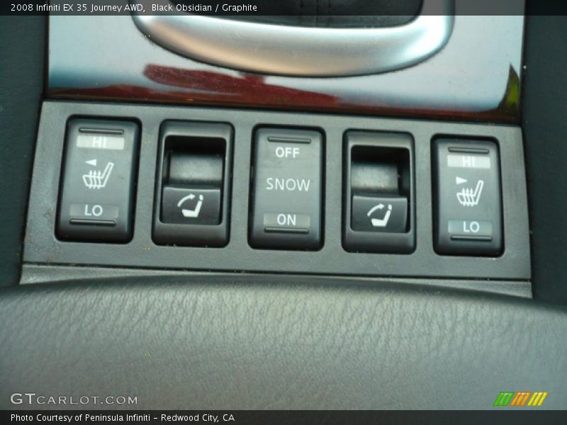 Black Obsidian / Graphite 2008 Infiniti EX 35 Journey AWD
