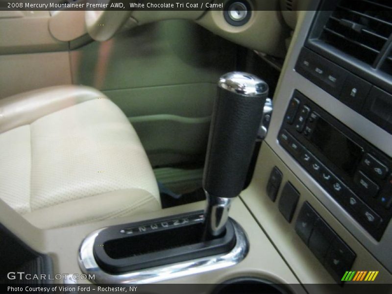 White Chocolate Tri Coat / Camel 2008 Mercury Mountaineer Premier AWD