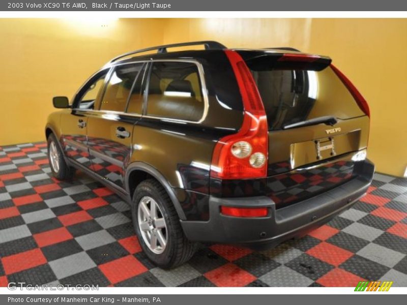 Black / Taupe/Light Taupe 2003 Volvo XC90 T6 AWD