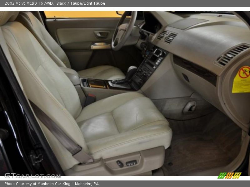 Black / Taupe/Light Taupe 2003 Volvo XC90 T6 AWD