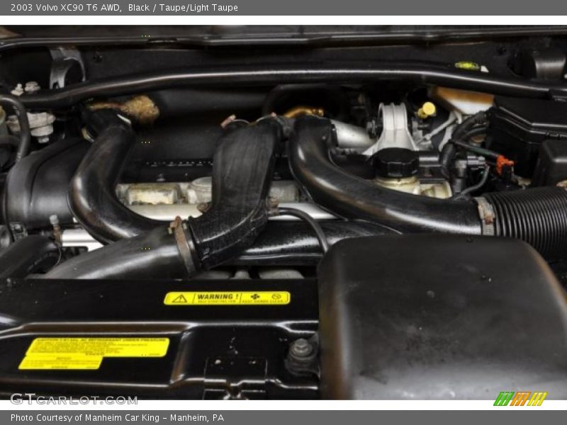 Black / Taupe/Light Taupe 2003 Volvo XC90 T6 AWD