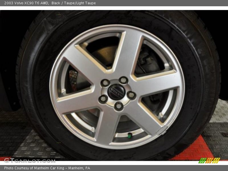 Black / Taupe/Light Taupe 2003 Volvo XC90 T6 AWD