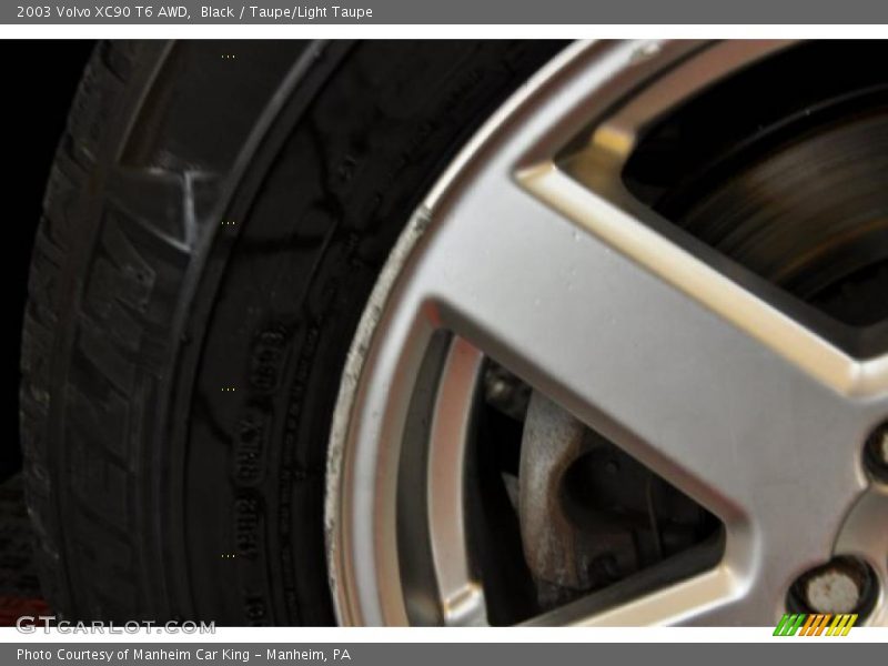 Black / Taupe/Light Taupe 2003 Volvo XC90 T6 AWD