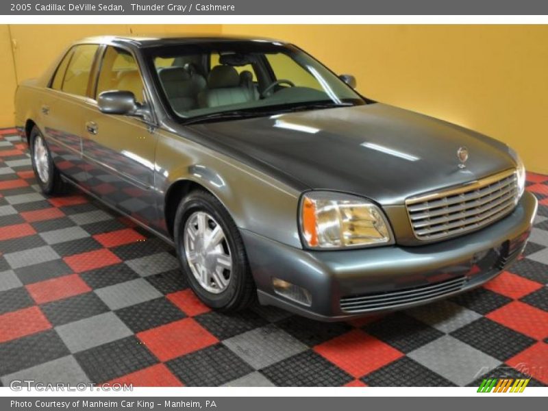 Thunder Gray / Cashmere 2005 Cadillac DeVille Sedan