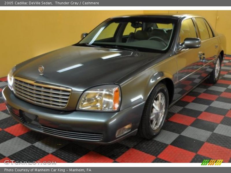 Thunder Gray / Cashmere 2005 Cadillac DeVille Sedan