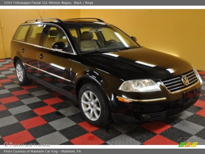 Black / Beige 2004 Volkswagen Passat GLS 4Motion Wagon