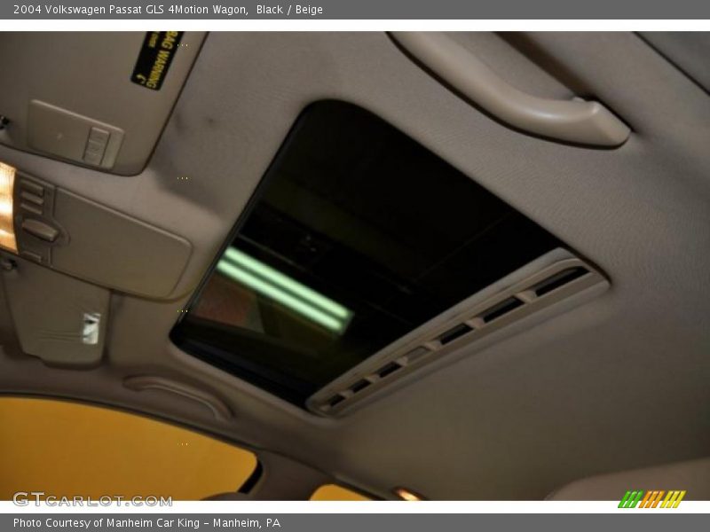 Black / Beige 2004 Volkswagen Passat GLS 4Motion Wagon