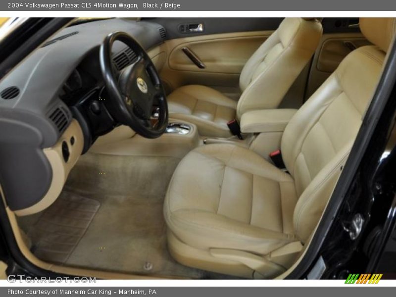 Black / Beige 2004 Volkswagen Passat GLS 4Motion Wagon