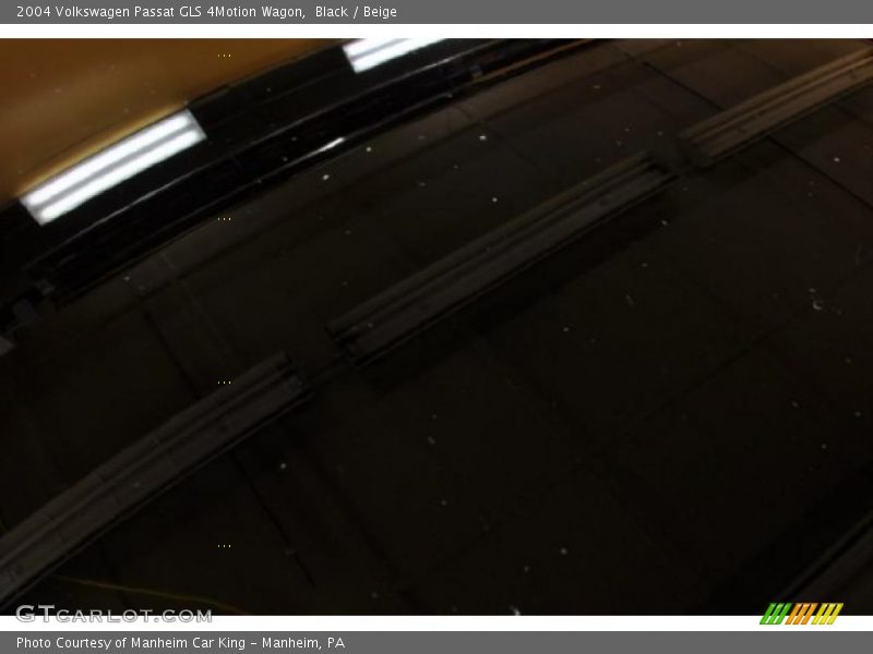 Black / Beige 2004 Volkswagen Passat GLS 4Motion Wagon