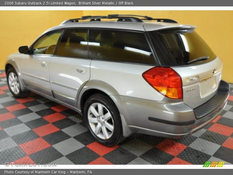 Brilliant Silver Metallic / Off Black 2006 Subaru Outback 2.5i Limited Wagon