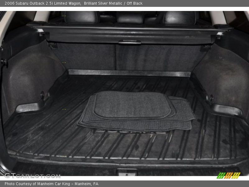 Brilliant Silver Metallic / Off Black 2006 Subaru Outback 2.5i Limited Wagon