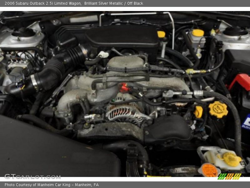 Brilliant Silver Metallic / Off Black 2006 Subaru Outback 2.5i Limited Wagon