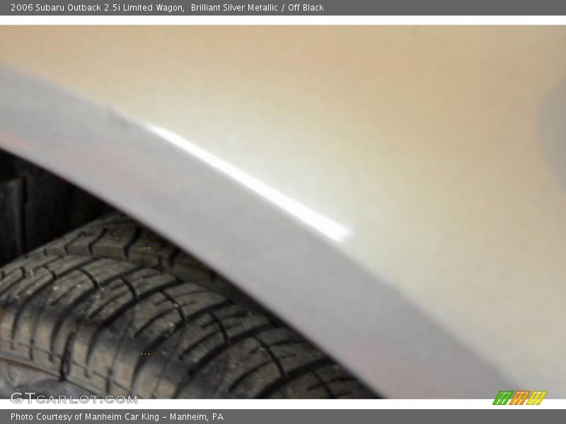 Brilliant Silver Metallic / Off Black 2006 Subaru Outback 2.5i Limited Wagon