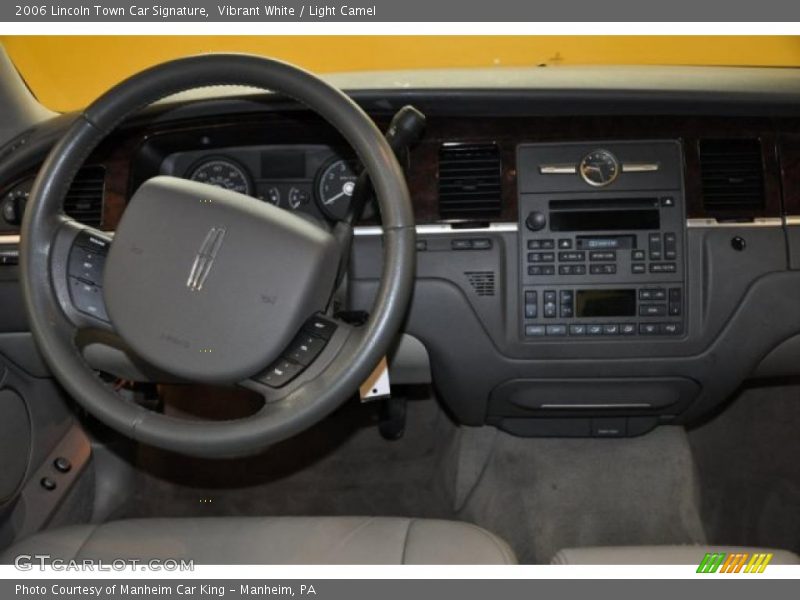 Dashboard of 2006 Town Car Signature