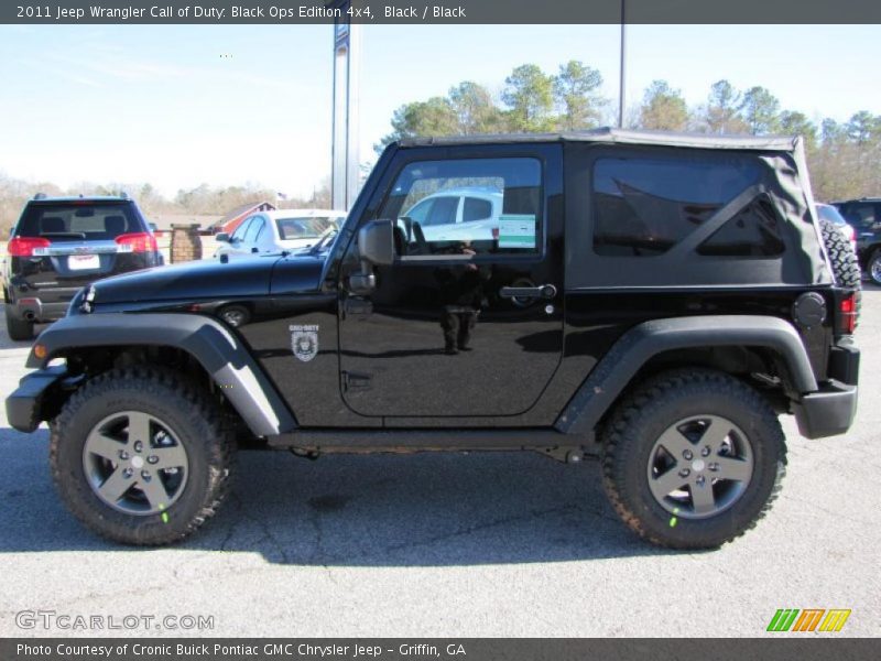 Black / Black 2011 Jeep Wrangler Call of Duty: Black Ops Edition 4x4